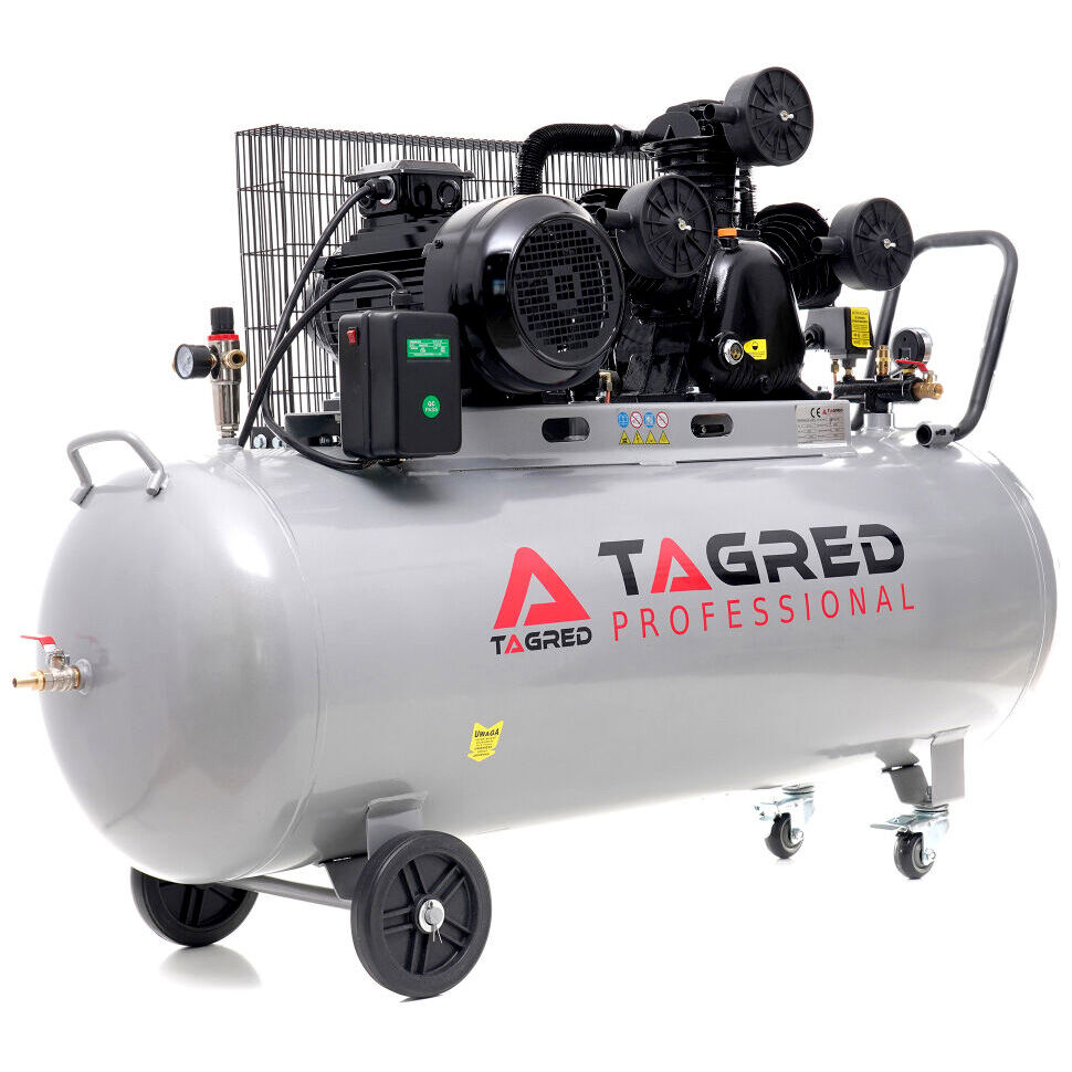 Olejový kompresor 300l, 3 písty, 400V, 9,5 KW TAGRED TA311B