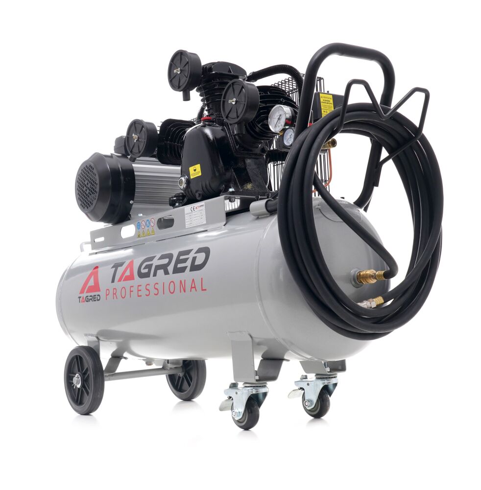 Olejový kompresor, 200l, třípístový, 4,1kW + separátor, Tagred TA326B