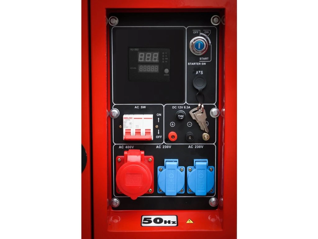 Generátor, elektrocentrála 18kVA se startérem, AVR, 230V/380V, KRAFTWELE SDG18000-A SILENT