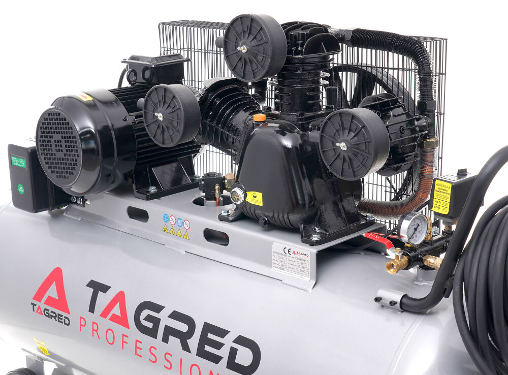 Olejový kompresor 300l, 3 písty, 400V, 9,5 KW TAGRED TA311B