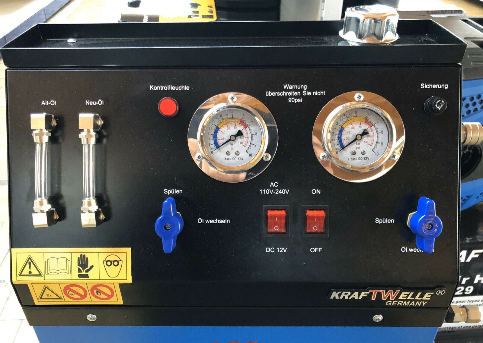 Zařízení pro výměnu oleje v automatických převodovkách